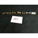 Porsche 911/912 Schriftzug-Heckdeckel gold